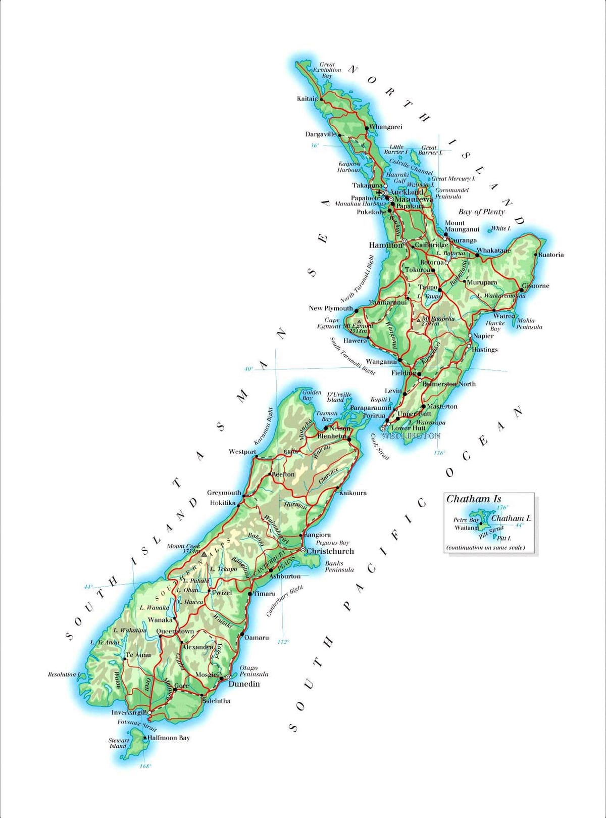 Mapa je iz novog zelanda jpg